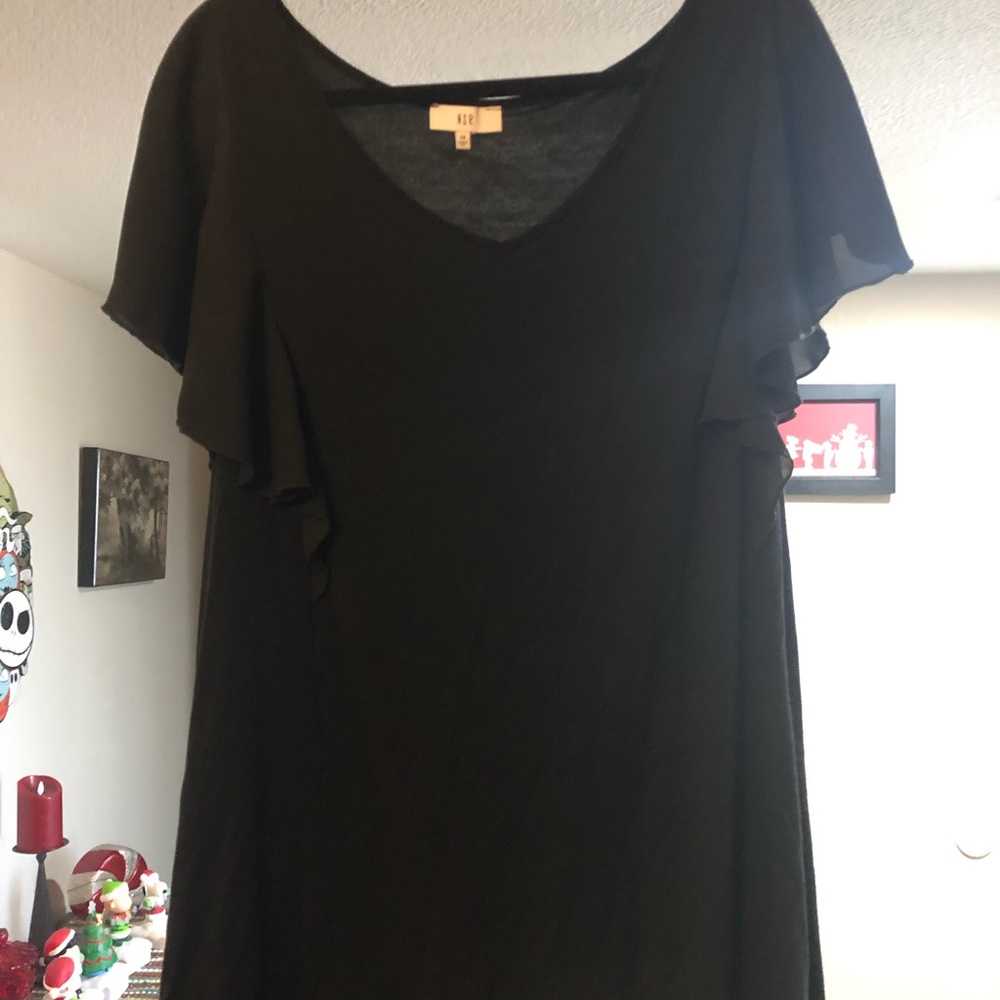 Plus size NSR black shirt / blouse Sz: 3X